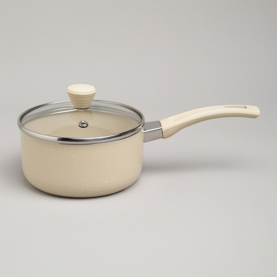 Ковшик agness антип. покр. ручка soft touch  и стекл. крышкой 1000 мл 14*7 см (906-259)  Фото Ковшик agness антип. покр. ручка soft touch  и стекл. крышкой 1000 мл 14*7 см (906-259)  - интернет-магазин МегаТерем в Москве