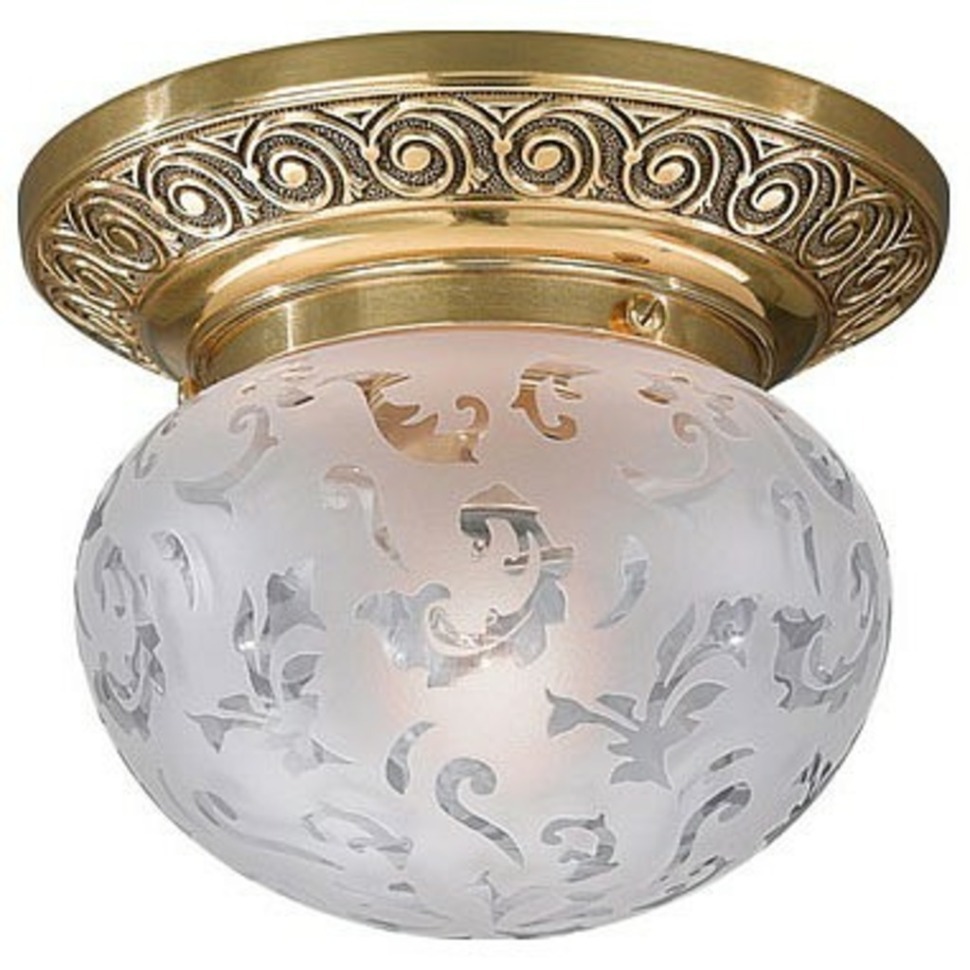 Фото Накладной светильник Reccagni Angelo 7841 PL 7841/1 RA_PL_7841_1 - интернет-магазин МегаТерем в Москве