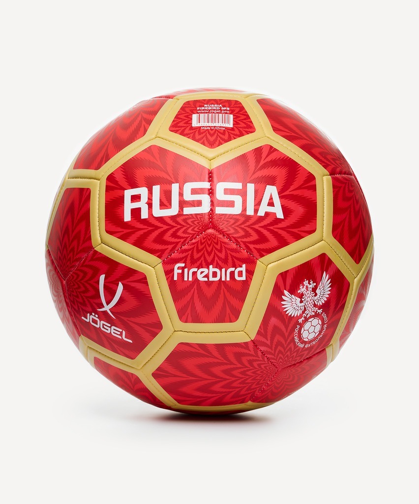 Фото Мяч футбольный JÖGEL Flagball Firebird №5 (2115758) - интернет-магазин МегаТерем в Москве