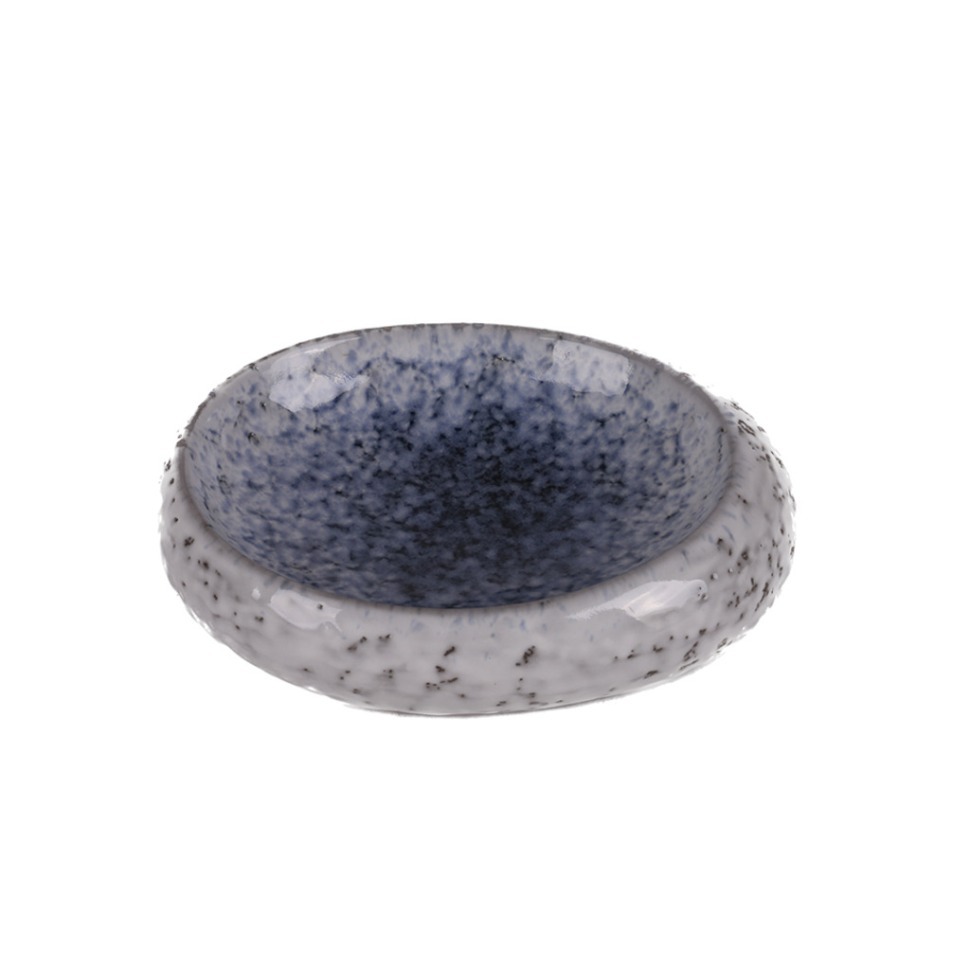 Фото Тарелка E752-P-08095/9, 23 см, керамика, blue/white, ROOMERS TABLEWARE - интернет-магазин МегаТерем в Москве