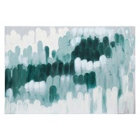 Панно декоративное с ручной росписью by feel, 120х80 см, индиго (78830)
