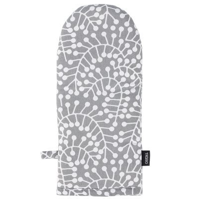 Прихватка-варежка серого цв...