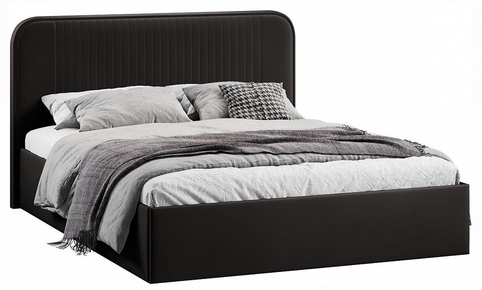 Фото Кровать двуспальная Тиффани с ПМ Тип 1 TRI_257153 - интернет-магазин МегаТерем в Москве