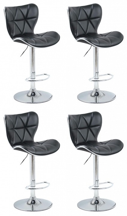 Фото Набор из 4 стульев барных Serenity Echo HSBI_DC419_black_4 - интернет-магазин МегаТерем в Москве
