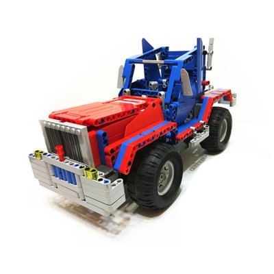 Радиоуправляемый конструктор грузовик / джип Cada Technics 2 в 1 - 2.4G (C51002W)