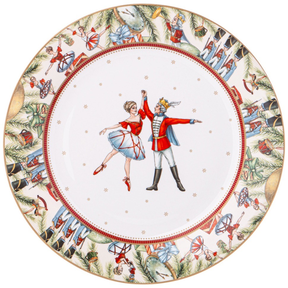 Фото Тарелка закусочная lefard щелкунчик 27 см (85-2063)  - интернет-магазин МегаТерем в Москве