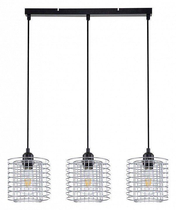 Фото Подвесной светильник Escada Grid 10190/3S Chrome ESC_10190_3S_Chrome - интернет-магазин МегаТерем в Москве