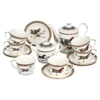 Чайный сервиз lefard "passage" на 6 пер. 14 пр. 850/400/250 мл (760-842) 