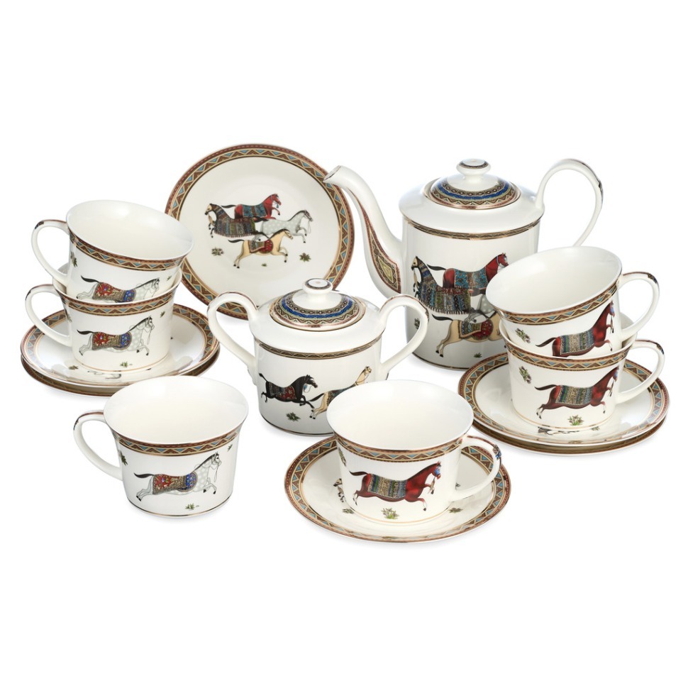 Фото Чайный сервиз lefard passage на 6 пер. 14 пр. 850/400/250 мл (760-842)  - интернет-магазин МегаТерем в Москве