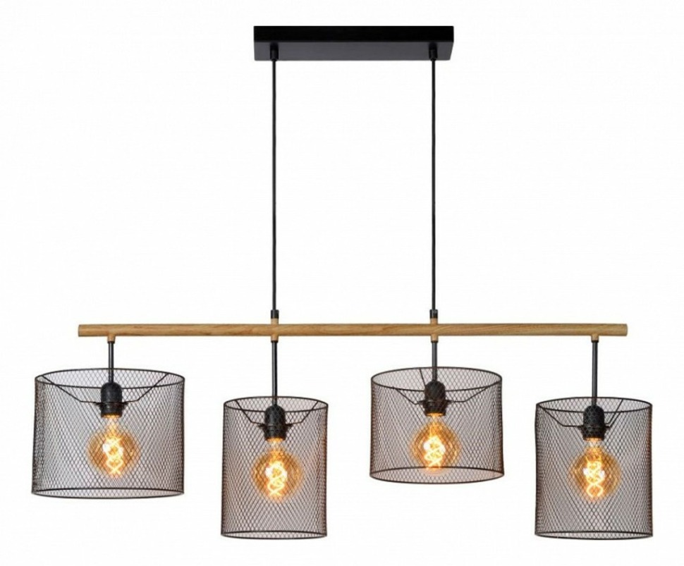 Фото Подвесной светильник Lucide Baskett 45459/04/30 LCD_45459_04_30 - интернет-магазин МегаТерем в Москве