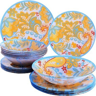 Столовый сервиз на 6 персон 19 предметов LORAINE (30675)