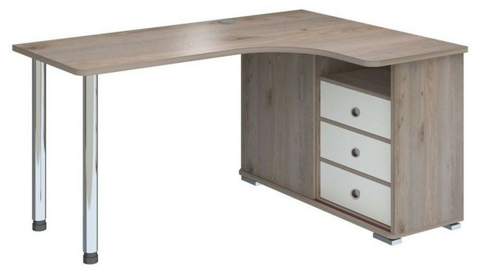 Фото Стол письменный Домино нельсон СР-165СМ MER_SR-165SM_NBEN-PRAV - интернет-магазин МегаТерем в Москве