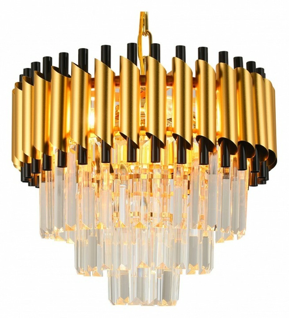 Фото Подвесной светильник Natali Kovaltseva DARIAN DARIAN 76017/5C GOLD KVL_42842 - интернет-магазин МегаТерем в Москве