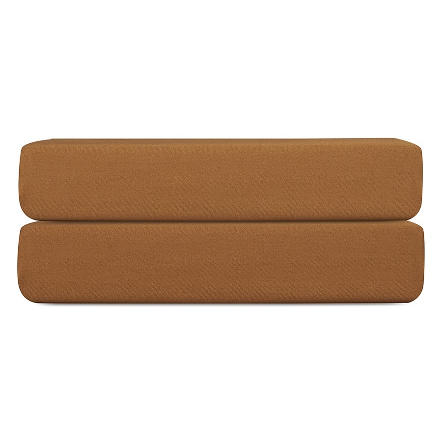 Фото Простыня на резинке из сатина из коллекции meditation, caramel, 160х200х30 см (77755) - интернет-магазин МегаТерем в Москве
