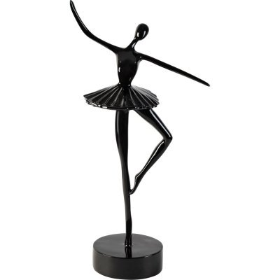 Статуэтка "Балерина" черная 12*10*37см (TT-00002302)