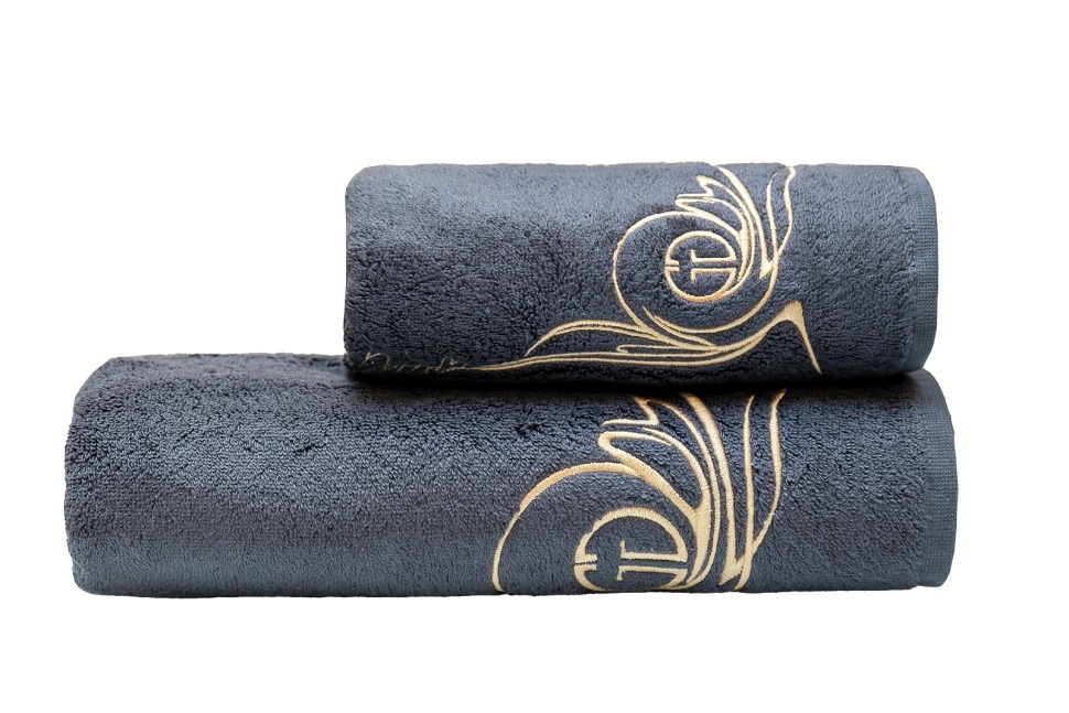 Фото Полотенце Лирика модал графит 70*140 (TT-00015203) - интернет-магазин МегаТерем в Москве