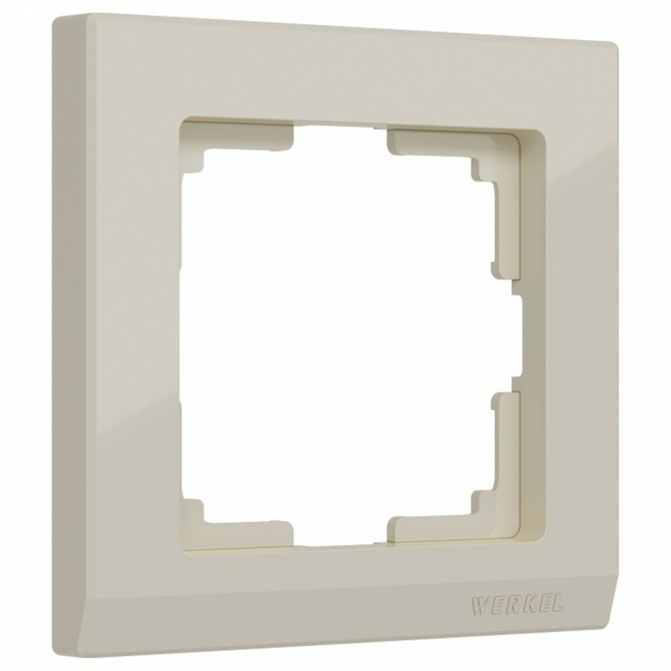 Фото Рамка на 1 пост Werkel Stark (слоновая кость) W0011803 WRK_a050918 - интернет-магазин МегаТерем в Москве