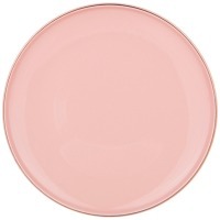 Тарелка обеденная bronco "solo" 26,5 см пудровая (577-149) 