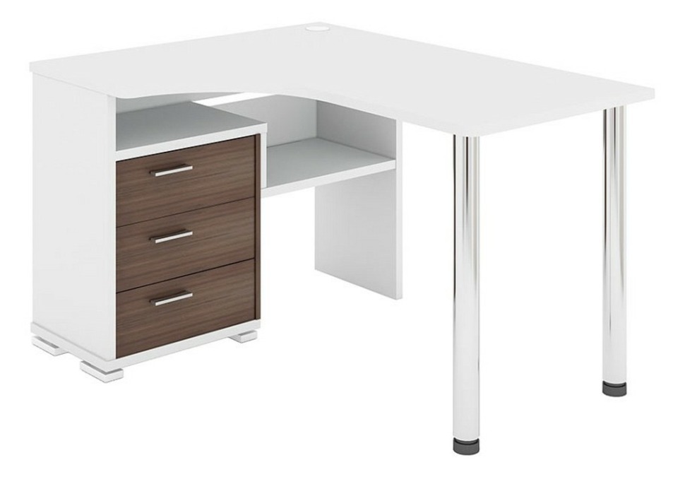 Фото Стол письменный Домино СР-132С-130 MER_SR-132S_BESH-LEV - интернет-магазин МегаТерем в Москве