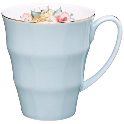 Кружка lefard "времена года" 350 мл голубая (760-687) 