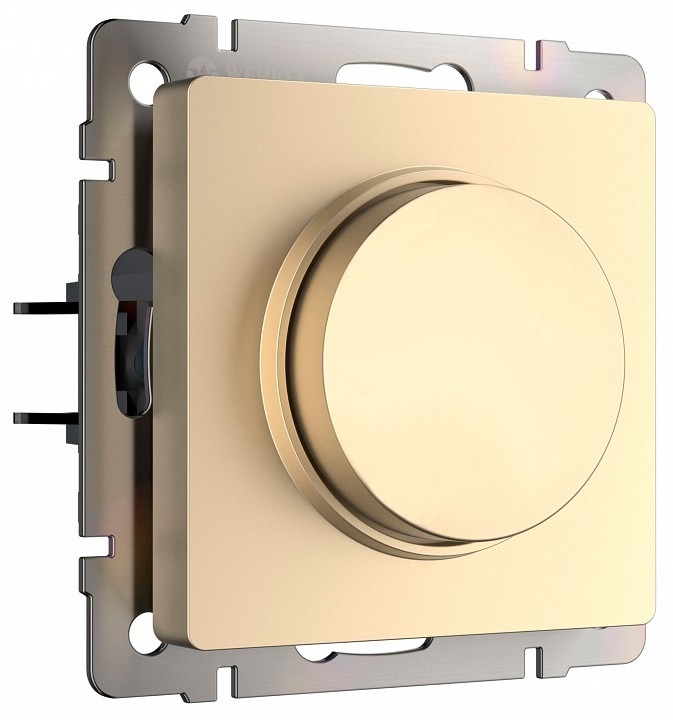 Фото Диммер без рамки Werkel шампань W1142011 WRK_a069596 - интернет-магазин МегаТерем в Москве