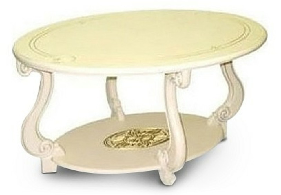 Фото Стол журнальный Овация М слоновая кость ML_Ovacia_M_IVORY - интернет-магазин МегаТерем в Москве