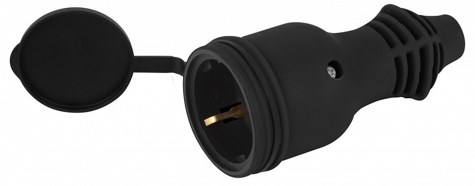 Фото Розетка с заземлением Эра  RX11-B-IP44 ER_B0069325 - интернет-магазин МегаТерем в Москве