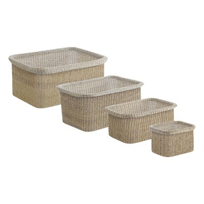Набор из 4-х корзин для хра...