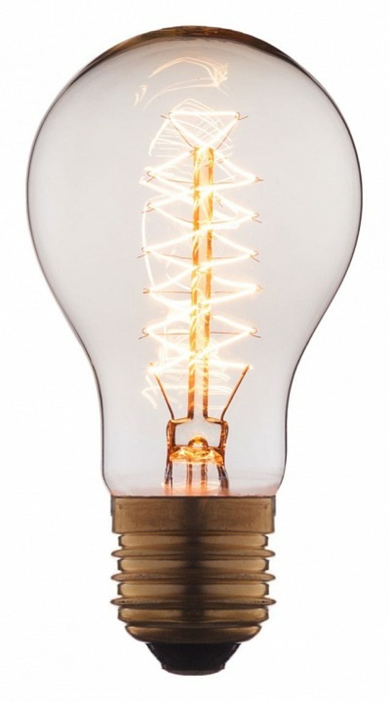 Фото Лампа накаливания Loft it Edison Bulb E27 60Вт 2700K 1004 LF_1004 - интернет-магазин МегаТерем в Москве