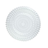 Тарелка LHEL020TR003265, 26,5 см, стекло, transparent, LE COQ Тарелка LHEL020TR003265, 26,5 см, стекло, transparent, LE COQ