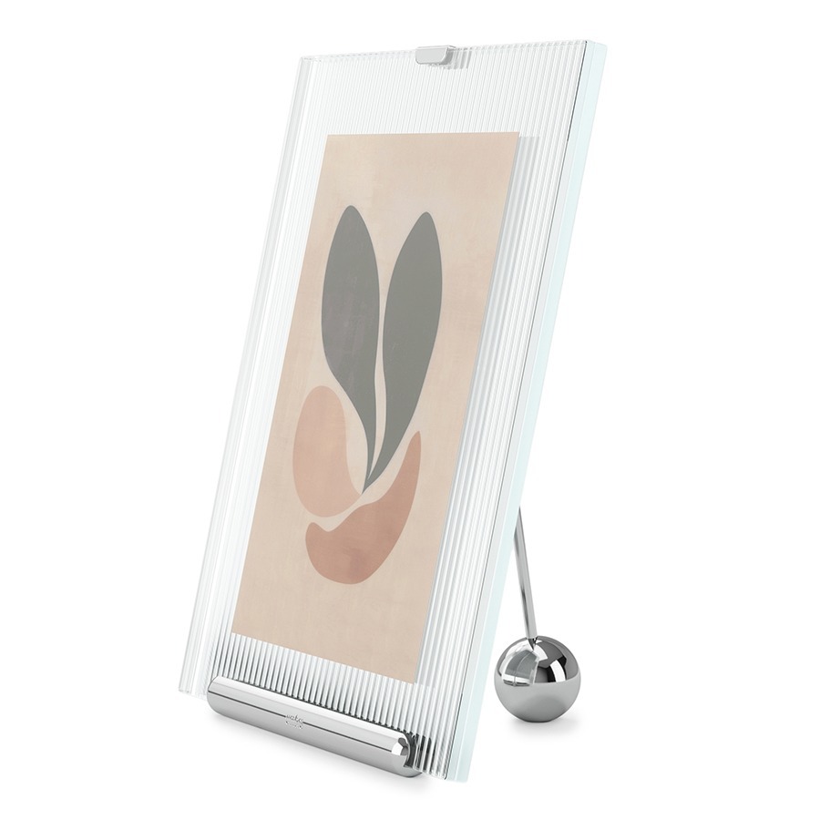 Фото Фоторамка flute, 20х23 см, хром (79973) - интернет-магазин МегаТерем в Москве