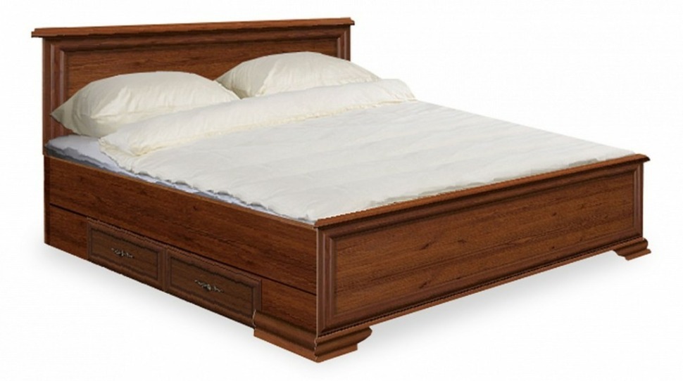 Фото Кровать двуспальная Кентаки LOZ 180x200 BRW_70001696 - интернет-магазин МегаТерем в Москве