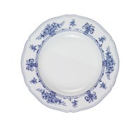 Тарелка LNAN032BL004230, фарфор, white, blue, LE COQ