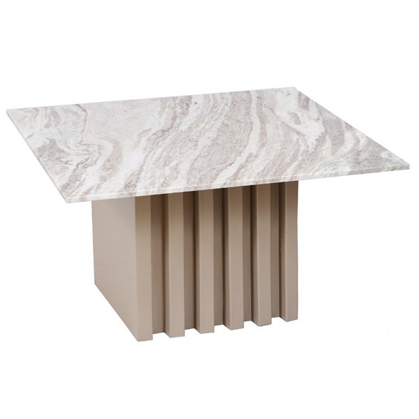 Фото Столик кофейный mojo, 85х85 см, бежевый (76218) - интернет-магазин МегаТерем в Москве