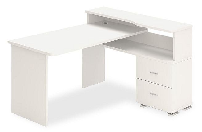 Фото Стол компьютерный Домино СР-620/140 C БЕ ПРАВ MER_SR-620_140_C_BE_PRAV - интернет-магазин МегаТерем в Москве