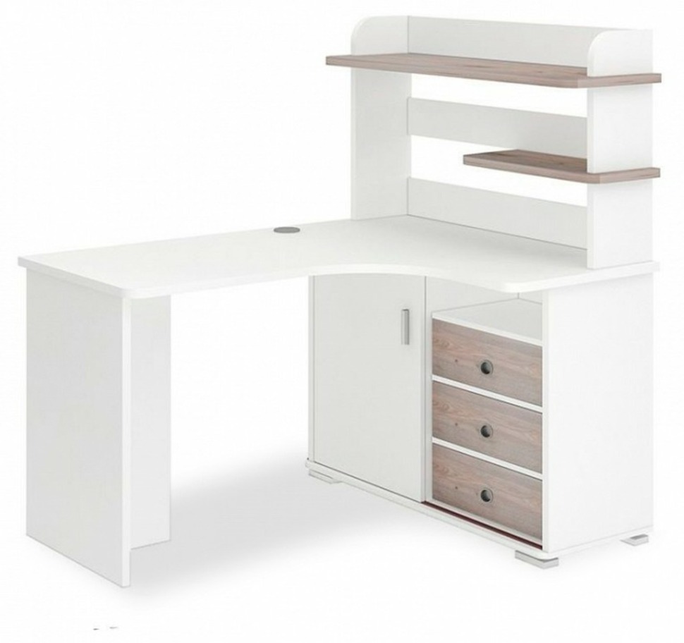 Фото Стол компьютерный Домино СР-145 MER_SR-145-BENBE-PRAV-NOVYJ - интернет-магазин МегаТерем в Москве