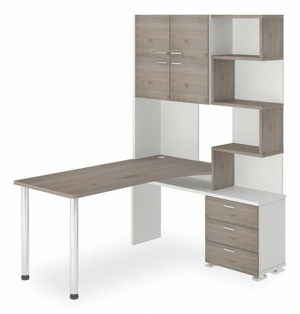 Фото Стол компьютерный Домино нельсон СР-500М/160 MER_SR-500M_160_BENN-PRAV - интернет-магазин МегаТерем в Москве