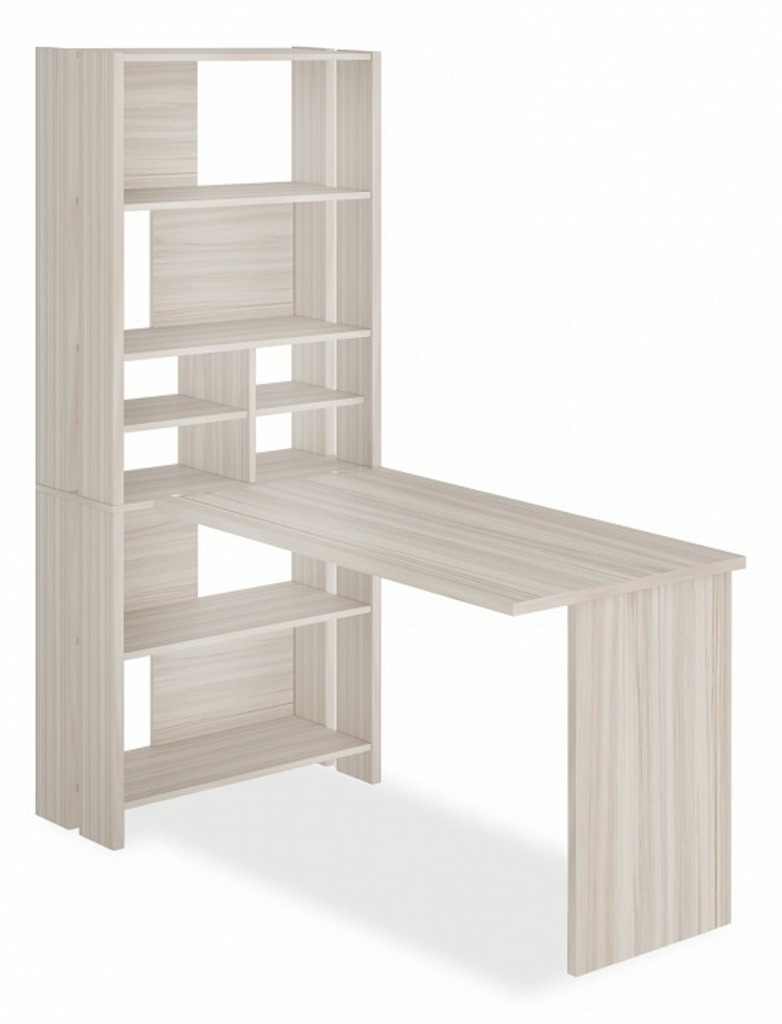 Фото Стол компьютерный Домино Лайт СТЛ-ОВХ+С120Прям без тумбы MER_STL-OVH-S120Pryam_bez_tumby_K - интернет-магазин МегаТерем в Москве