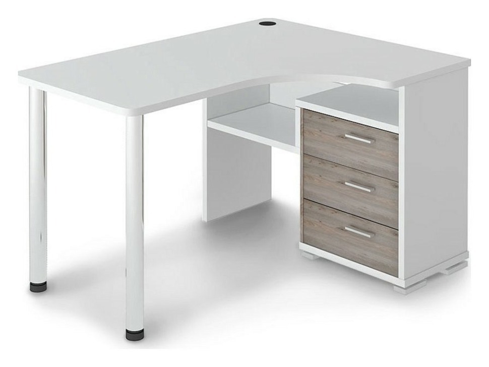 Фото Стол письменный Домино СР-132С-130 MER_SR-132S_BEN-PRAV - интернет-магазин МегаТерем в Москве