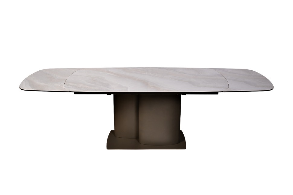 Фото Стол обеденный раскл.керам.столешница 190(50+50)*98*76см (TT-00013585) - интернет-магазин МегаТерем в Москве