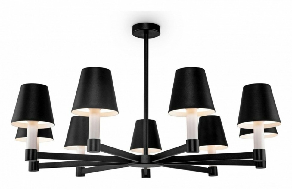 Фото Люстра на штанге Maytoni Tet-a-tet MOD104PL-09B MY_MOD104PL-09B - интернет-магазин МегаТерем в Москве