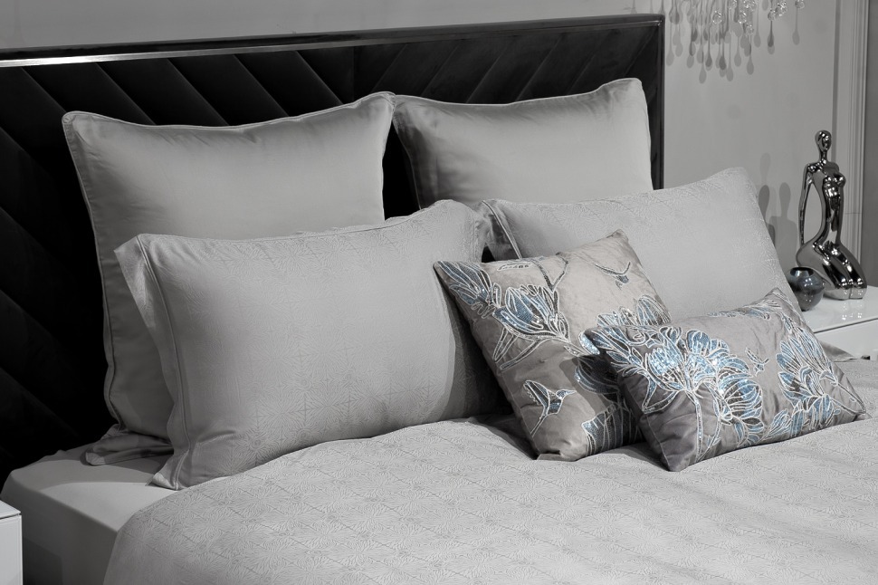 Фото Простыня на резинке бамбук, оливковая 160*200*30 (TT-00014582) - интернет-магазин МегаТерем в Москве