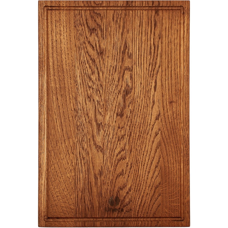 Доска разделочная прямоугольная 33х23х1,8 см деревянная, дуб ДЧ-019/2 Фото Доска разделочная прямоугольная 33х23х1,8 см деревянная, дуб ДЧ-019/2 - интернет-магазин МегаТерем в Москве