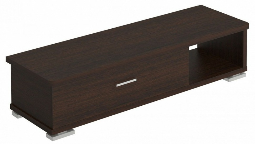 Фото Тумба комбинированная Домино СБ-40/1-ПВК MER_SB-40-1-PVK-zakruglenaya-V - интернет-магазин МегаТерем в Москве