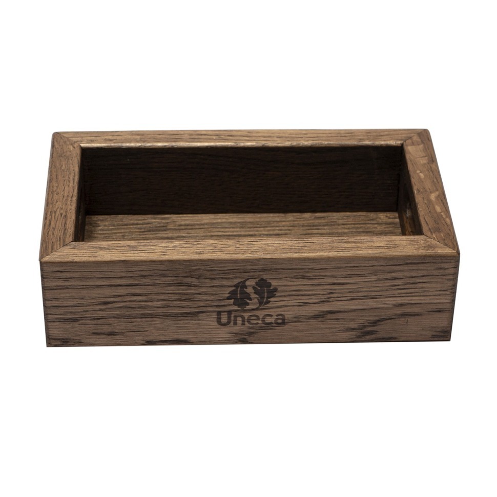 Фото Подставка для масла и уксуса 18х10х5 см деревянная, дуб ДРБ-931/2 - интернет-магазин МегаТерем в Москве