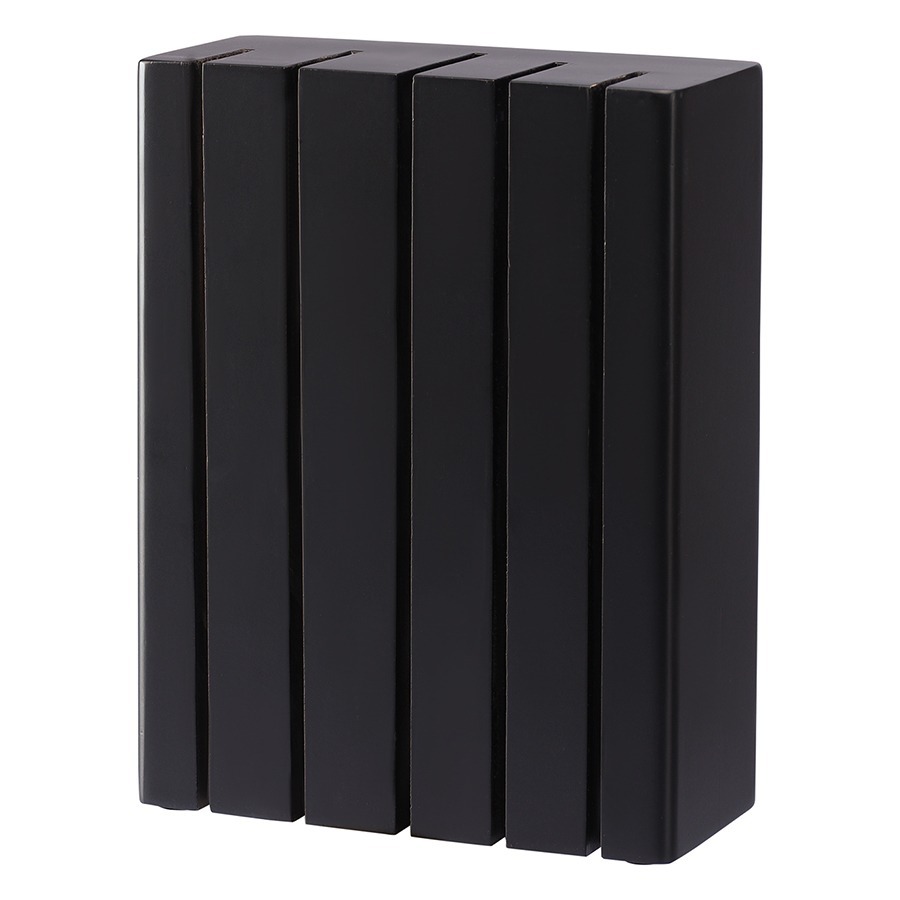 Фото Подставка для ножей hevea, черная (78700) - интернет-магазин МегаТерем в Москве