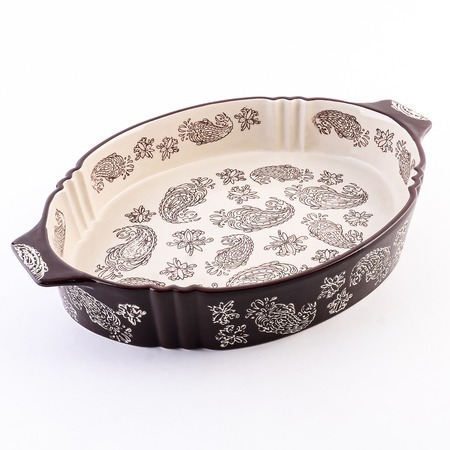 Фото Форма для запекания керамическая LORAINE (60358) - интернет-магазин МегаТерем в Москве