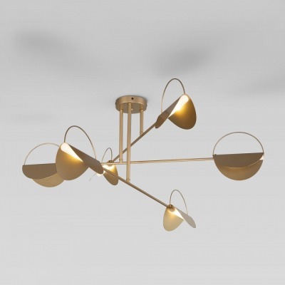 Потолочная люстра Eurosvet Grazia 70148/6 золото EV_a062038