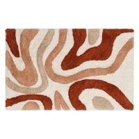Коврик для ванной flow терракотового цвета из коллекции ethnic, 50x80 см (79885)