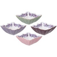 Набор розеток lefard "lilac" 4 шт. 10 см (760-808) 